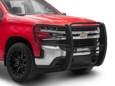 Westin Sportsman X Grille Guard; Textured Black (19-21 Silverado 1500; 2022 Silverado 1500 LTD)