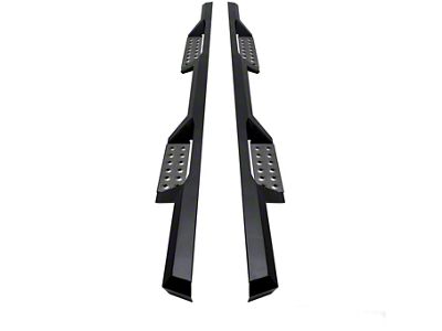 Westin HDX Stainless Drop Nerf Side Step Bars; Textured Black (04-13 Silverado 1500 Crew Cab)