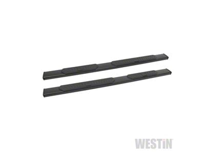 Westin R5 Nerf Side Step Bars; Textured Black (17-24 F-250 Super Duty SuperCab)