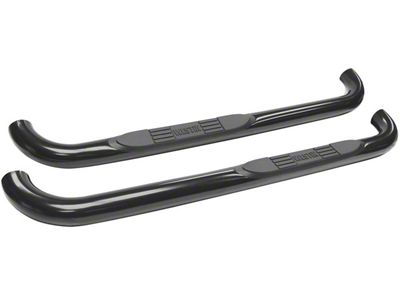 E-Series 3-Inch Nerf Side Step Bars; Black (11-16 F-250 Super Duty Regular Cab)