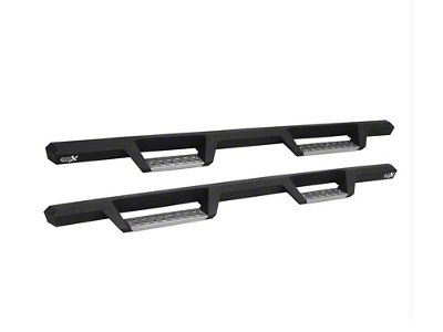 Westin HDX Stainless Drop Nerf Side Step Bars; Textured Black (11-16 F-250 Super Duty SuperCab)