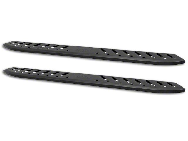 Thrasher Running Boards; Textured Black (07-13 Sierra 1500 Extended Cab, Crew Cab)