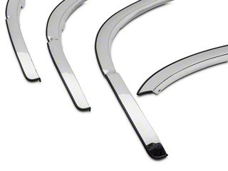 For 88-98 C/K CK Truck 4 PC Set Chrome Polished Long Stainless Steel Fender Trim For 88-98 C/K CK Truck 4 PC Set Chrome Polished Long Stainless Steel Fender Trim