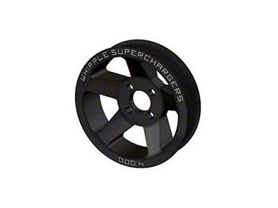 Whipple 6-Rib Supercharger 4-Bolt Pulley (11-25 5.0L, 6.2L F-150)