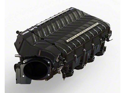 Whipple Gen 6 W185AX 3.0L Intercooled Supercharger Kit; Black; Stage 1R (21-23 5.0L F-150 w/o Pro Power Onboard)