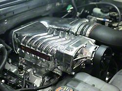 Whipple W175AX 2.9L Supercharger Racer Kit; Black (01-03 F-150 Lightning)