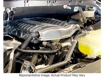 Whipple W185RF 3.0L Intercooled Supercharger Competition Kit; Black; Stage 1 (21-23 5.0L F-150)