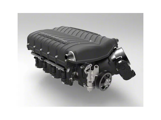 Whipple W185RF 3.0L Intercooled Supercharger Kit; Black; Stage 1 (15-17 5.0L F-150)