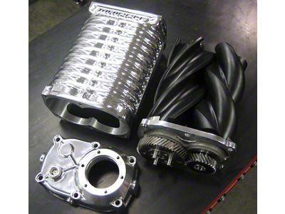 Whipple W140AX 2.3L Intercooled Supercharger Competition Kit; Black (04-06 4.8L Sierra 1500)