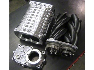 Whipple W140AX 2.3L Intercooled Supercharger Competition Kit; Black (04-06 6.0L Sierra 1500)