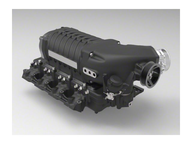 Whipple W185RF 3.0L Intercooled Supercharger Competition Kit; Black (19-21 6.2L Sierra 1500)
