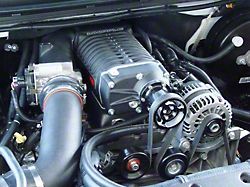 Whipple W140AX 2.3L Intercooled Supercharger Kit; Black (14-19 6.0L Sierra 2500 HD)