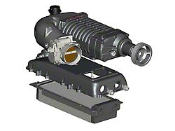 Whipple W140AX 2.3L Intercooled Supercharger Kit; Black (07-13 6.0L Sierra 3500 HD)
