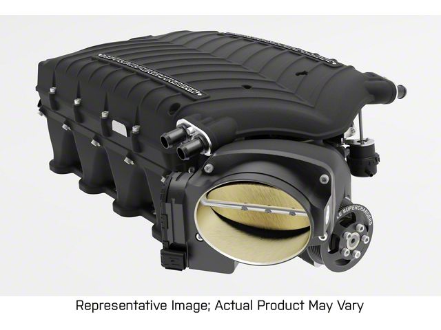 Whipple W185RF 3.0L Intercooled Supercharger Tuner Kit; Black (15-20 6.2L Yukon)