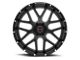 Wicked Offroad W903 Satin Black Milled 6-Lug Wheel; 20x10; -12mm Offset (04-08 F-150)