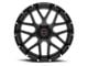 Wicked Offroad W903 Satin Black Milled 8-Lug Wheel; 20x10; -24mm Offset (17-22 F-350 Super Duty SRW)