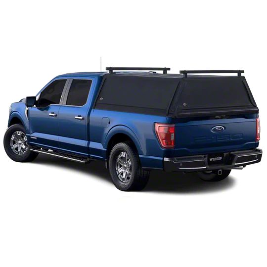 WildTop Soft Truck Cap with Integrated Roof Rack (15-24 F-150 w/ 6-1/2-Foot Bed)