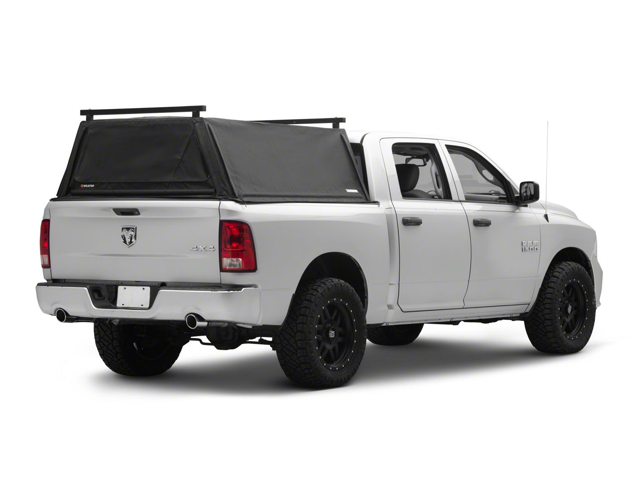 WildTop RAM 1500 Soft Truck Cap with Integrated Roof Rack WT11788