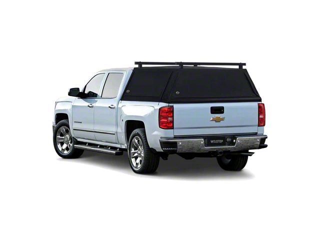 WildTop Soft Truck Cap with Integrated Roof Rack (14-18 Sierra 1500 w/ 6.50-Foot Standard Box)