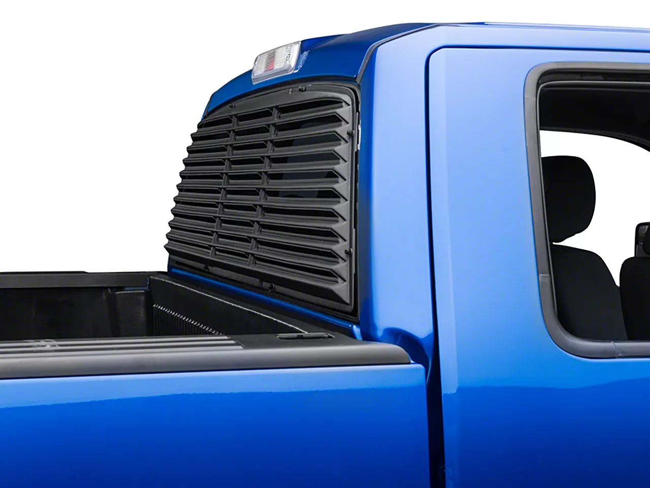 Truck rear window louvers discount