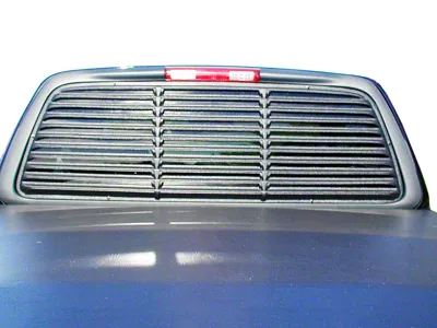 Low Profile Rear Window Louvers; Sliding Window (97-03 F-150)
