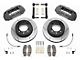 Wilwood Tactical Extreme TX6R Rear Big Brake Kit with 16-Inch Slotted Rotors; Anodized Clear Calipers (13-24 4WD F-250 Super Duty)