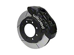 Wilwood Tactical Extreme TX6R Front Big Brake Kit with 16-Inch Slotted Rotors; Black Calipers (13-25 4WD F-350 Super Duty)