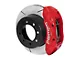 Wilwood Tactical Extreme TX6R Rear Big Brake Kit with 16-Inch Slotted Rotors; Red Calipers (13-24 4WD F-350 Super Duty)