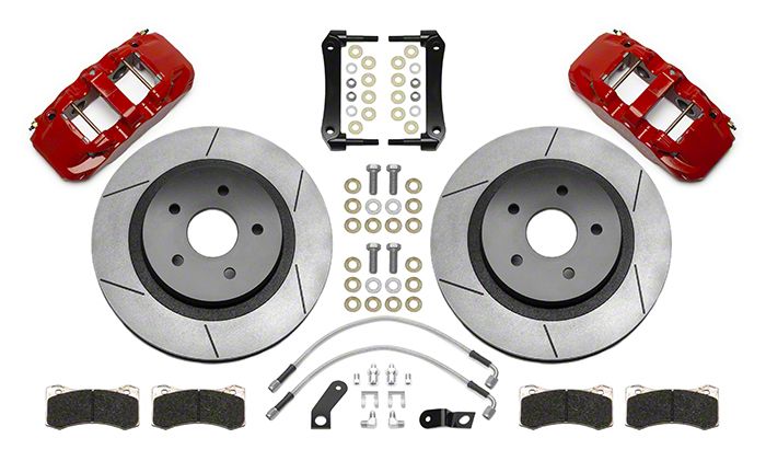 Wilwood RAM 1500 AERO4 Rear Big Brake Kit with 15-Inch Slotted