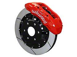 Wilwood Tactical Extreme TX6R Front Big Brake Kit with 16-Inch Slotted Rotors; Red Calipers (19-25 RAM 1500)