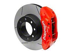 Wilwood Tactical Extreme TX6R Rear Big Brake Kit with 16-Inch Slotted Rotors; Red Calipers (19-24 RAM 2500)