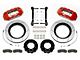 Wilwood Tactical Extreme TX6R Front Big Brake Kit with 16-Inch Slotted Rotors; Red Calipers (14-18 RAM 2500)