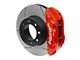 Wilwood Tactical Extreme TX6R Rear Big Brake Kit with 16-Inch Slotted Rotors; Red Calipers (14-18 RAM 2500)