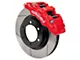 Wilwood AERO6-DM Front Big Brake Kit with 13.38-Inch Slotted Rotors; Red Calipers (19-23 Ranger)