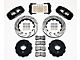 Wilwood AERO4 Rear Big Brake Kit with 14.25-Inch Drilled and Slotted Rotors; Black Calipers (99-06 Sierra 1500)