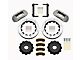 Wilwood Tactical Extreme TX6R Front Big Brake Kit with 16-Inch Slotted Rotors; Anodized Silver Calipers (99-18 Sierra 1500)