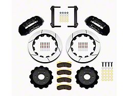 Wilwood Tactical Extreme TX6R Front Big Brake Kit with 16-Inch Slotted Rotors; Black Calipers (99-18 Sierra 1500)