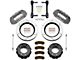 Wilwood Tactical Extreme TX6R Rear Big Brake Kit with 15.50-Inch Slotted Rotors; Anodized Clear Calipers (11-19 Sierra 2500 HD)