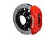 Wilwood Tactical Extreme TX6R Rear Big Brake Kit with 16-Inch Slotted Rotors; Red Calipers (07-10 Silverado 2500 HD)