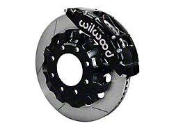 Wilwood TC6R Front Big Brake Kit with 16-Inch Slotted Rotors; Black Calipers (07-10 Silverado 3500 HD)