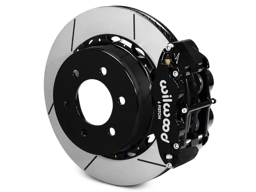 Wilwood F150 Superlite 6R Rear Big Brake Kit Black Calipers 140