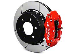 Wilwood Superlite 6R Rear Big Brake Kit; Red Calipers (12-20 F-150 w/ Manual Park Brake)