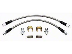 Wilwood Flexline Brake Line Kit; Rear (07-20 Tahoe)