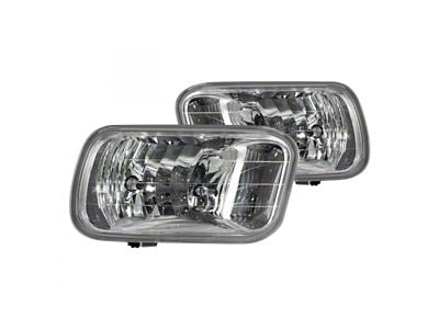 OE Style Replacement Fog Lights; Clear (10-12 RAM 2500)