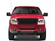 RedRock Wire Mesh Upper Grille with Frame; Black (04-08 F-150)