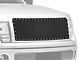 RedRock Wire Mesh Upper Grille Insert with Frame and Rivets; Black (09-14 F-150, Excluding Raptor)
