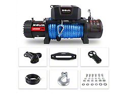 X-Bull 12,000 lb. Winch with Synthetic Rope (Universal; Some Adaptation May Be Required)