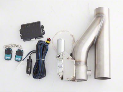 XForce Electronic Exhaust Cutout Kit; 2.50-Inch (Universal; Some Adaptation May Be Required)