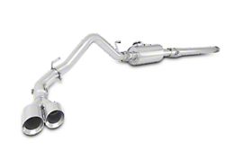 XForce Varex Single Exhaust System with Polished Tip; Side Exit (15-20 3.5L EcoBoost F-150, Excluding Raptor & 19-20 F-150 Limited)