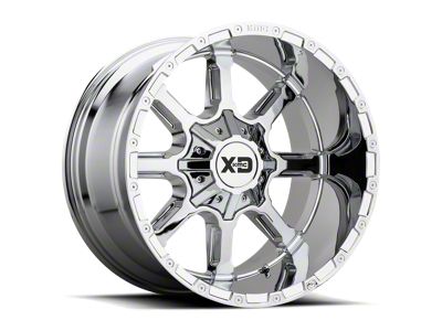 XD Mammoth Chrome 8-Lug Wheel; 20x9; 0mm Offset (01-06 Sierra 2500 HD)